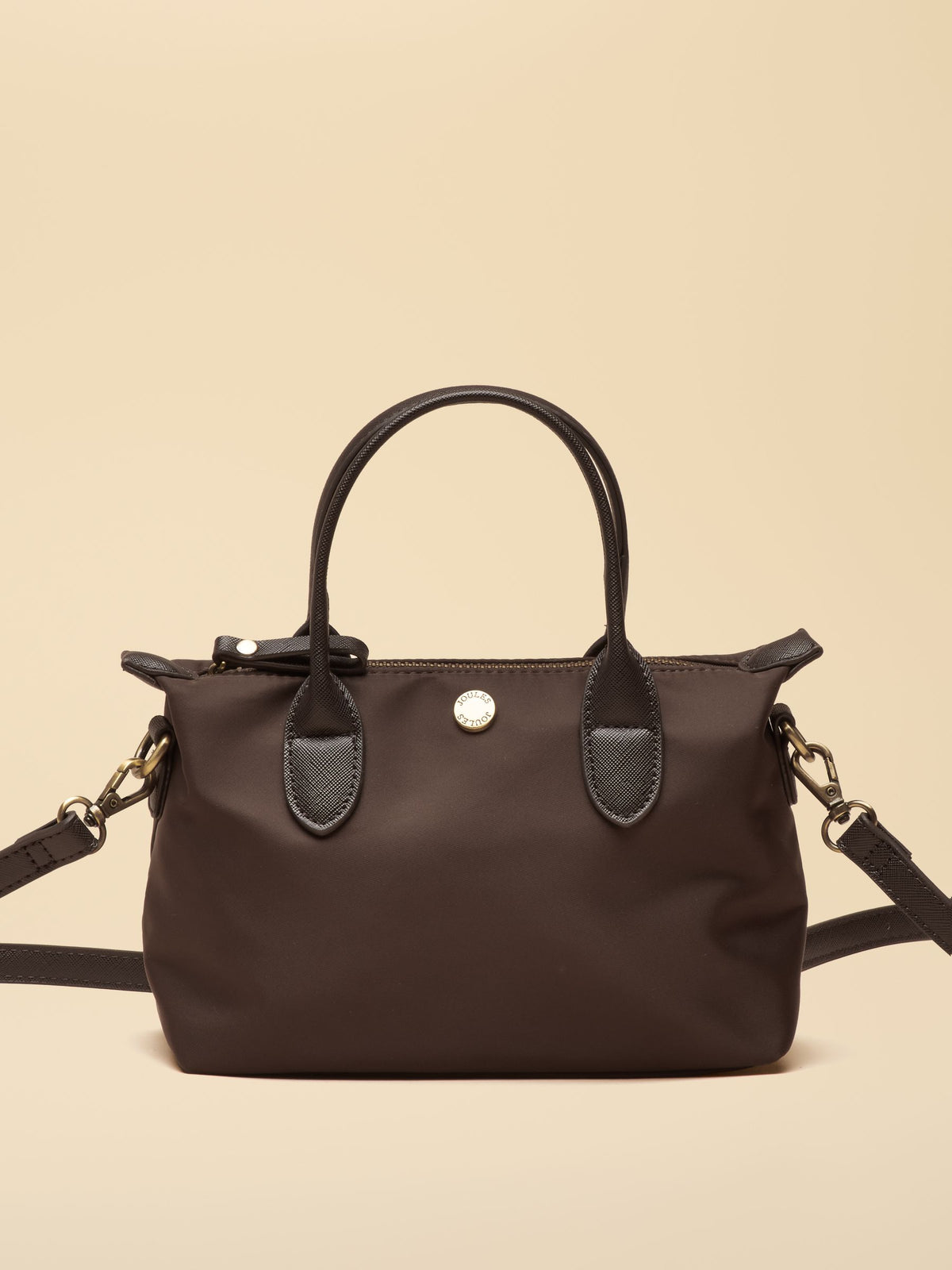 Mini Chocolate Brown Crossbody Handbag