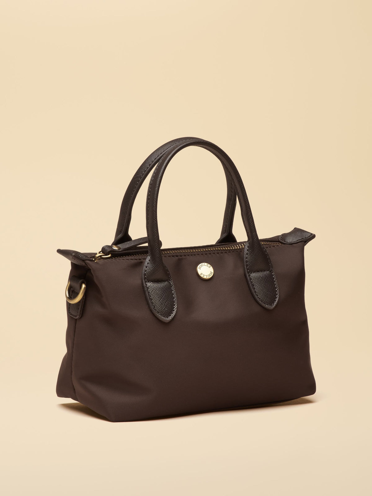 Mini Chocolate Brown Crossbody Handbag