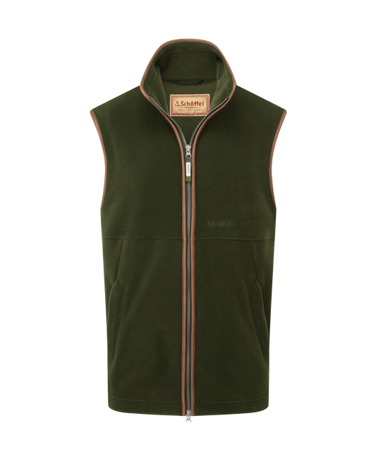 Oakham Fleece Gilet Forest