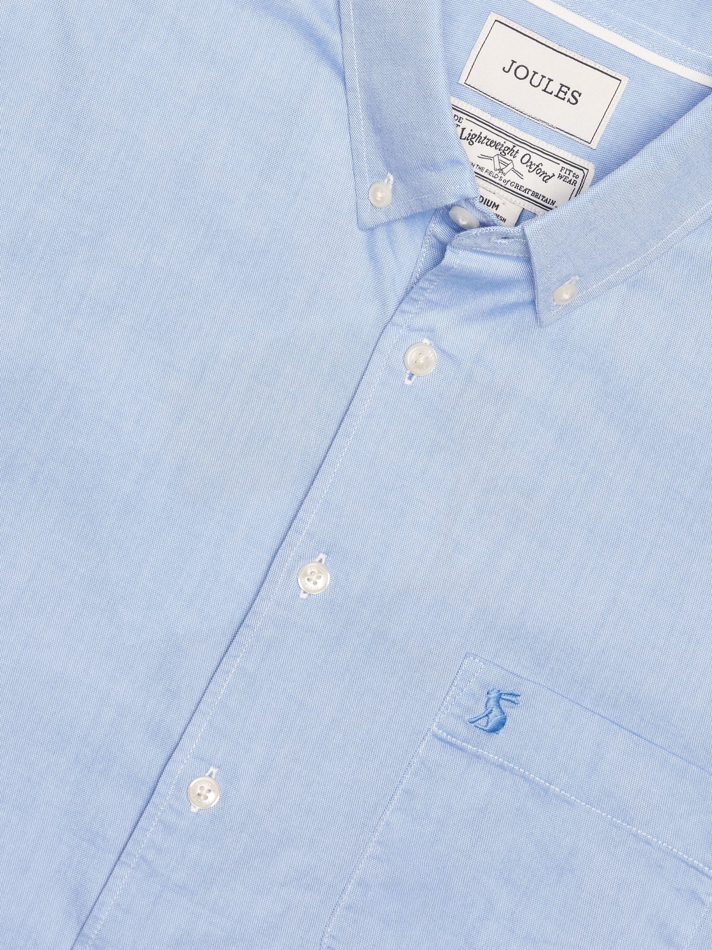 Oxford Short Sleeve Blue Shirt