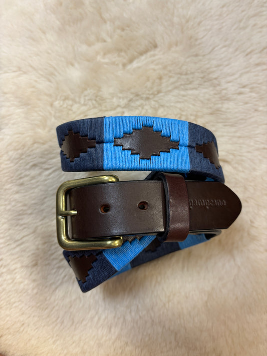 Pampeano Polo Belt - 'Azules’