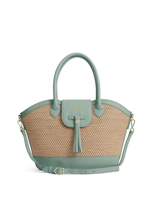 Windsor Mint Basket Bag