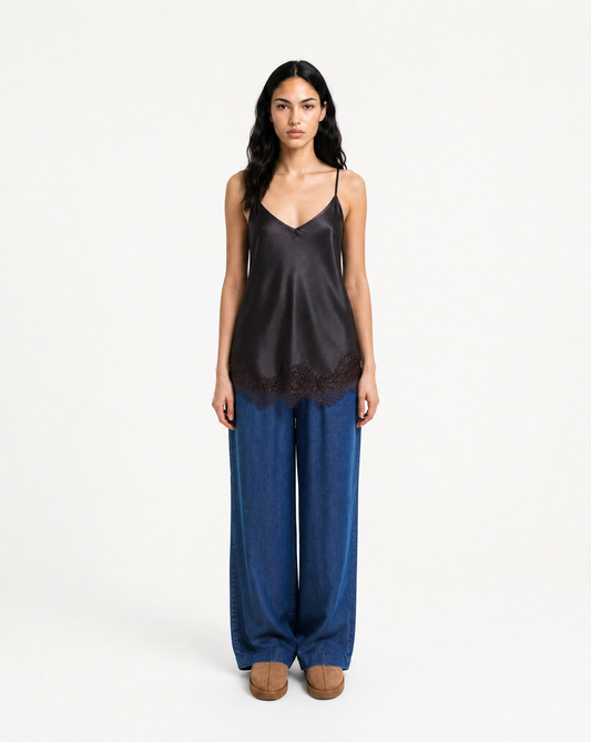 Lace Top Dark Chocolate