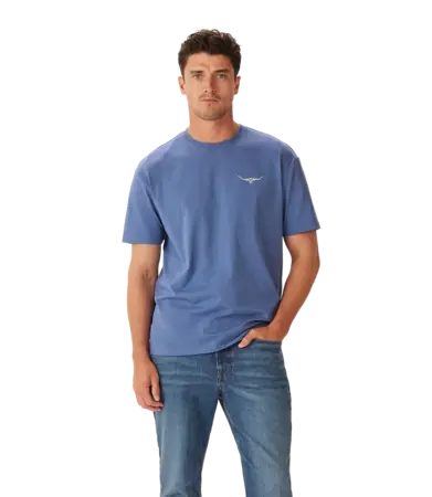 Mini Longhorn T-shirt Blue