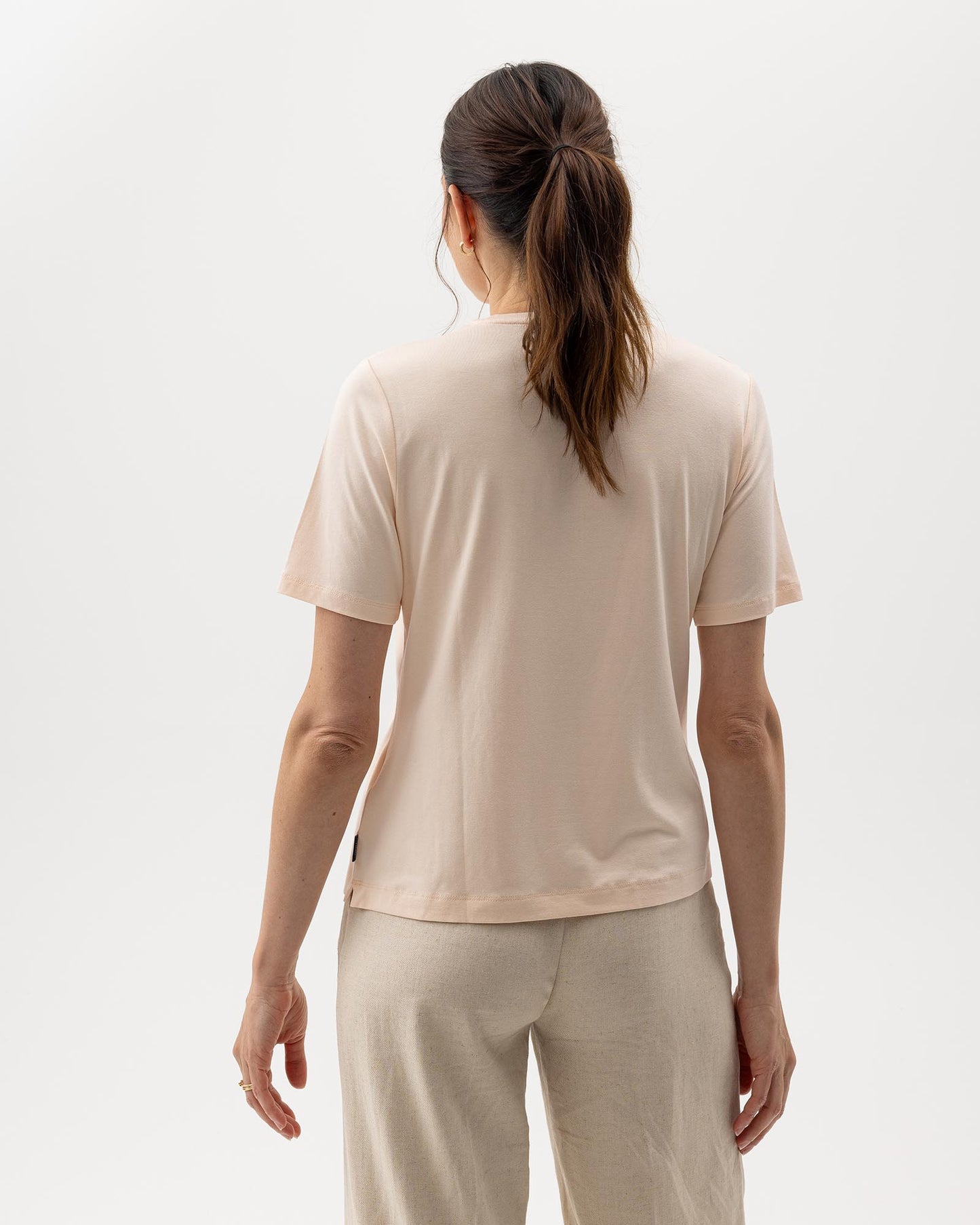 Jennie Tee Pale Peach