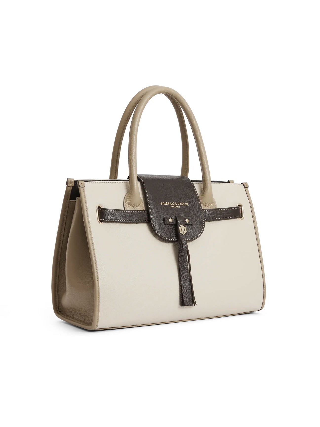 Windsor Neutral Tri Colour Handbag