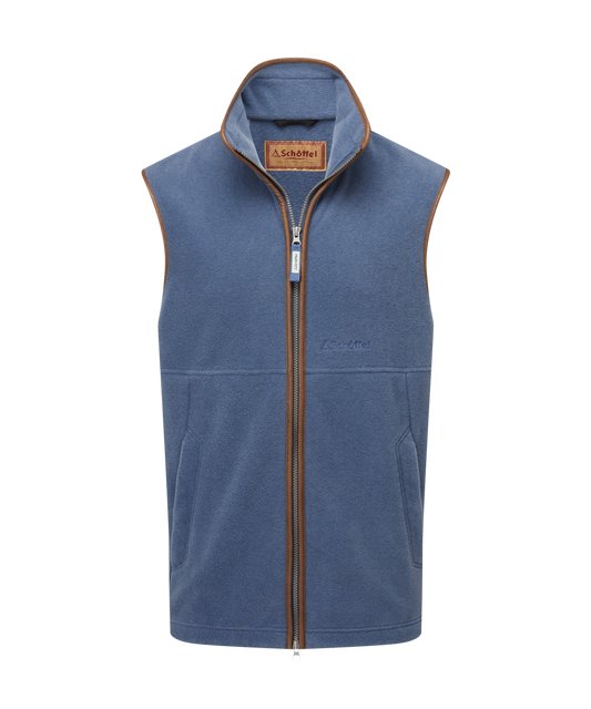 Oakham Fleece Gilet Storm Blue