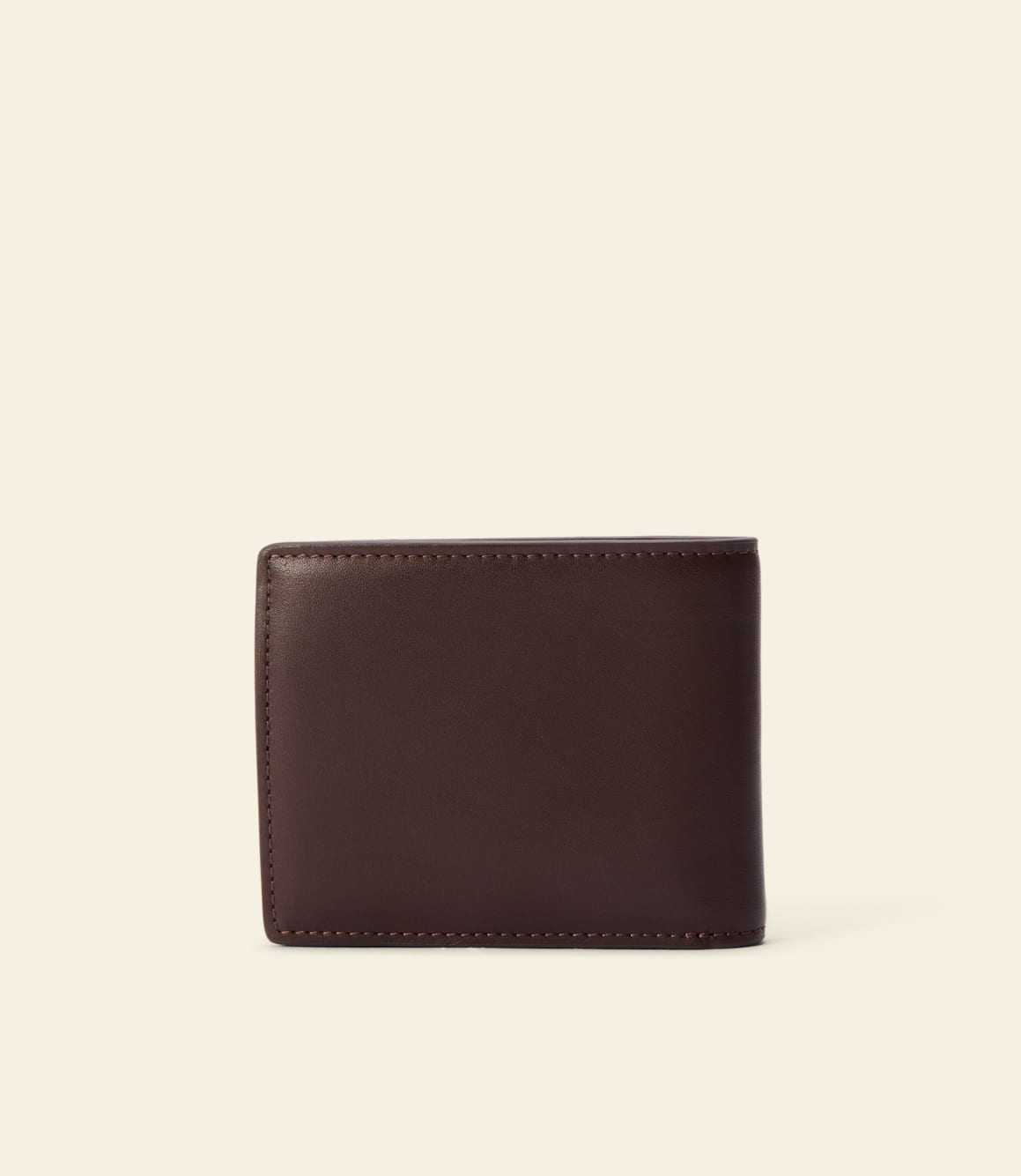Bifold Wallet with Pocket In Chestnut
