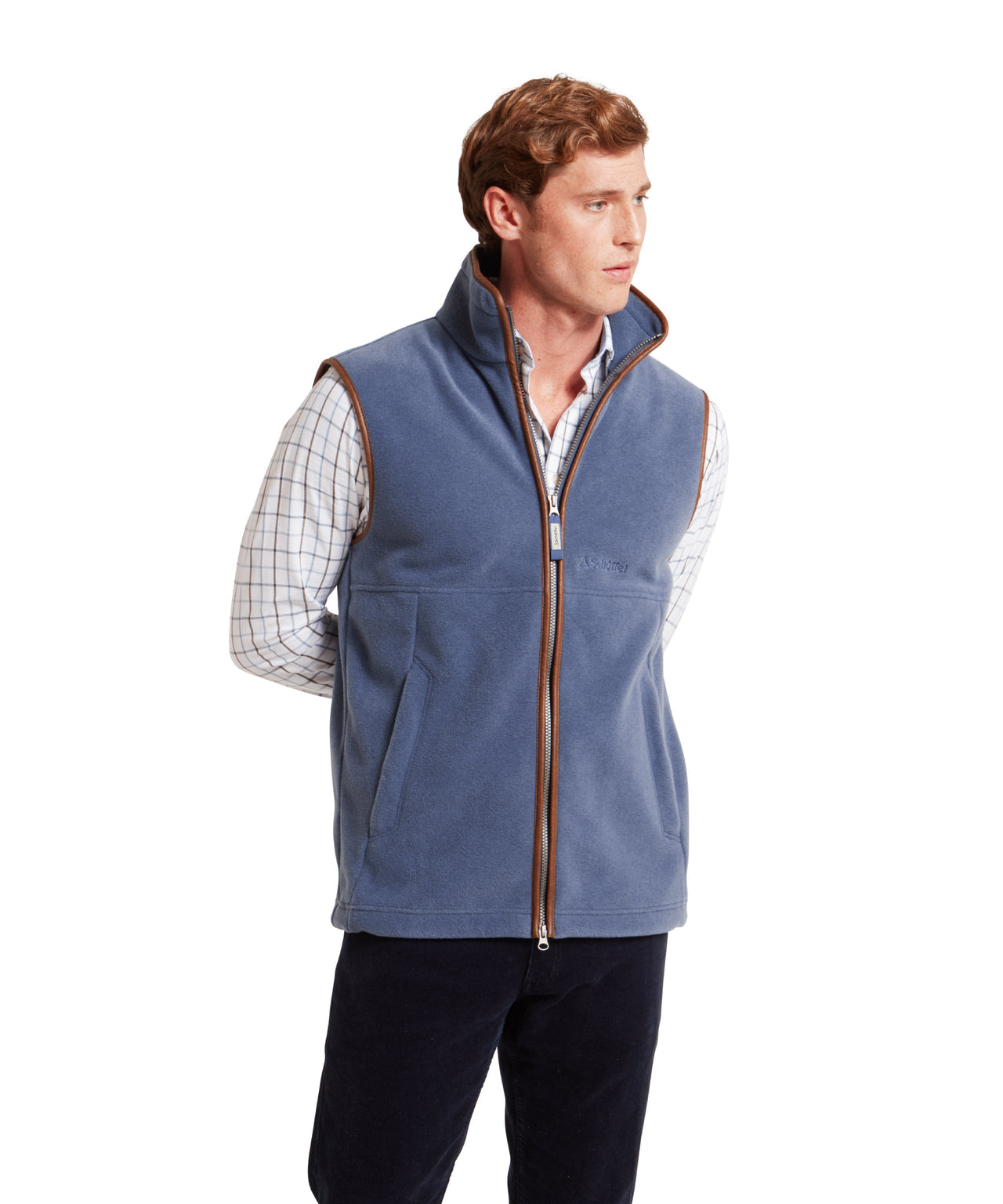 Oakham Fleece Gilet Storm Blue