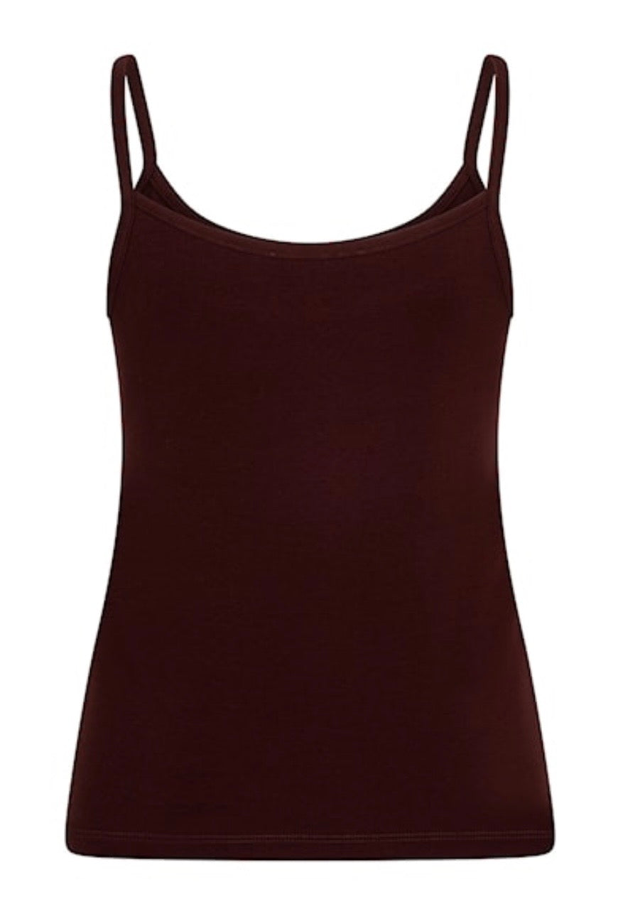 Singlet Top Burgandy