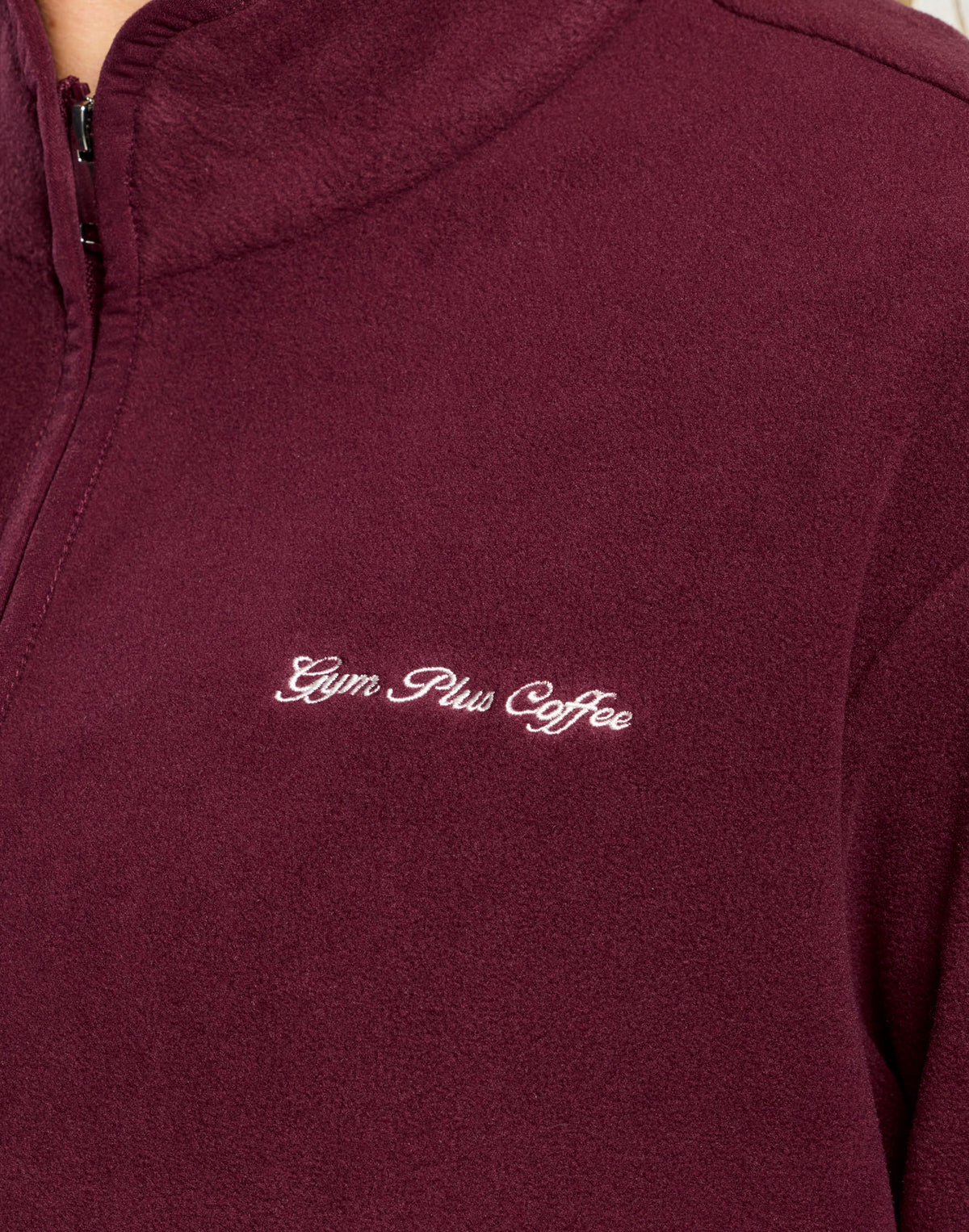 Polar Half Zip Cherry Crush