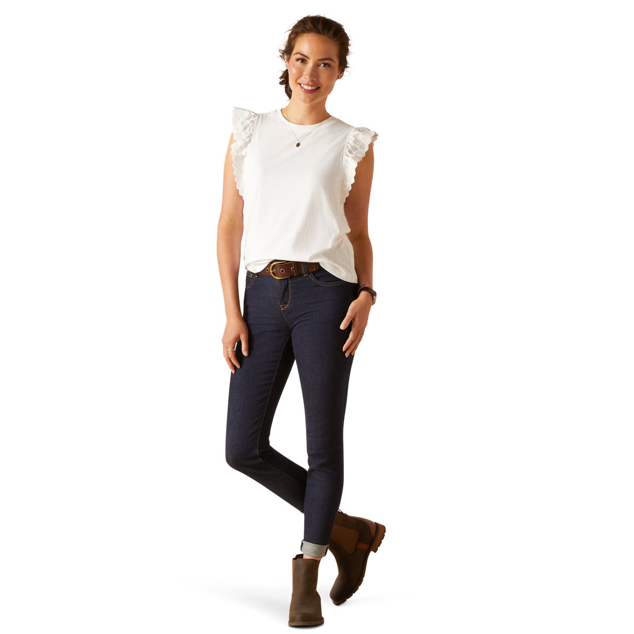 Ludlow SS Top White