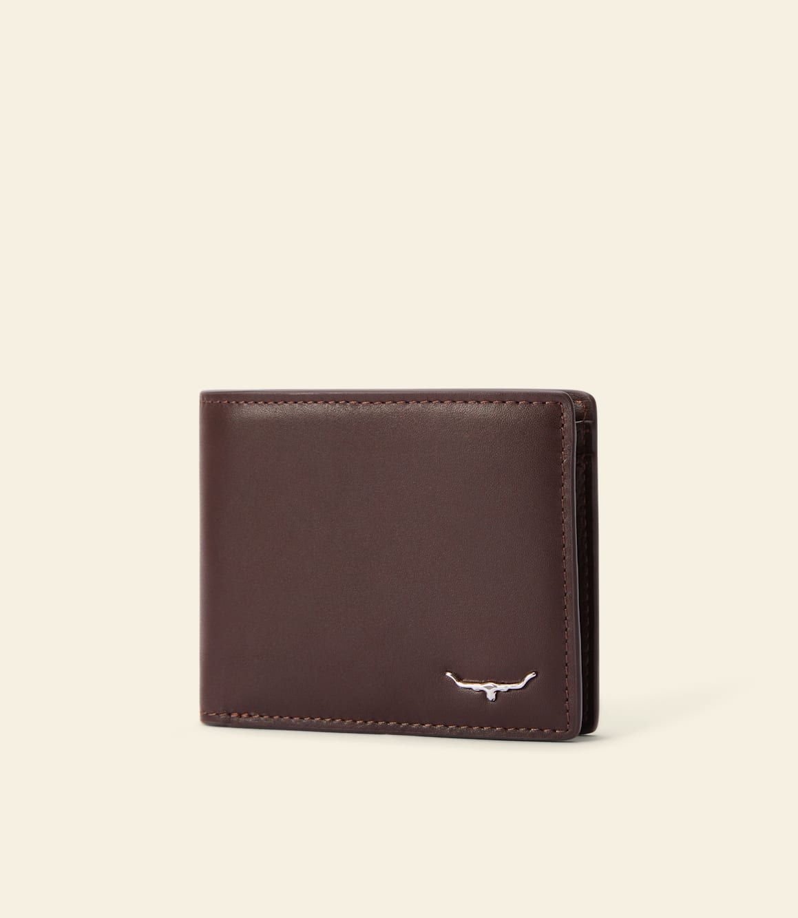 Bifold Wallet with Pocket In Chestnut