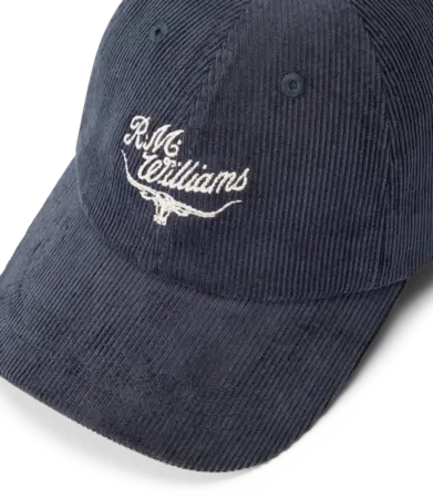 Mini Longhorn Cord Cap Slate
