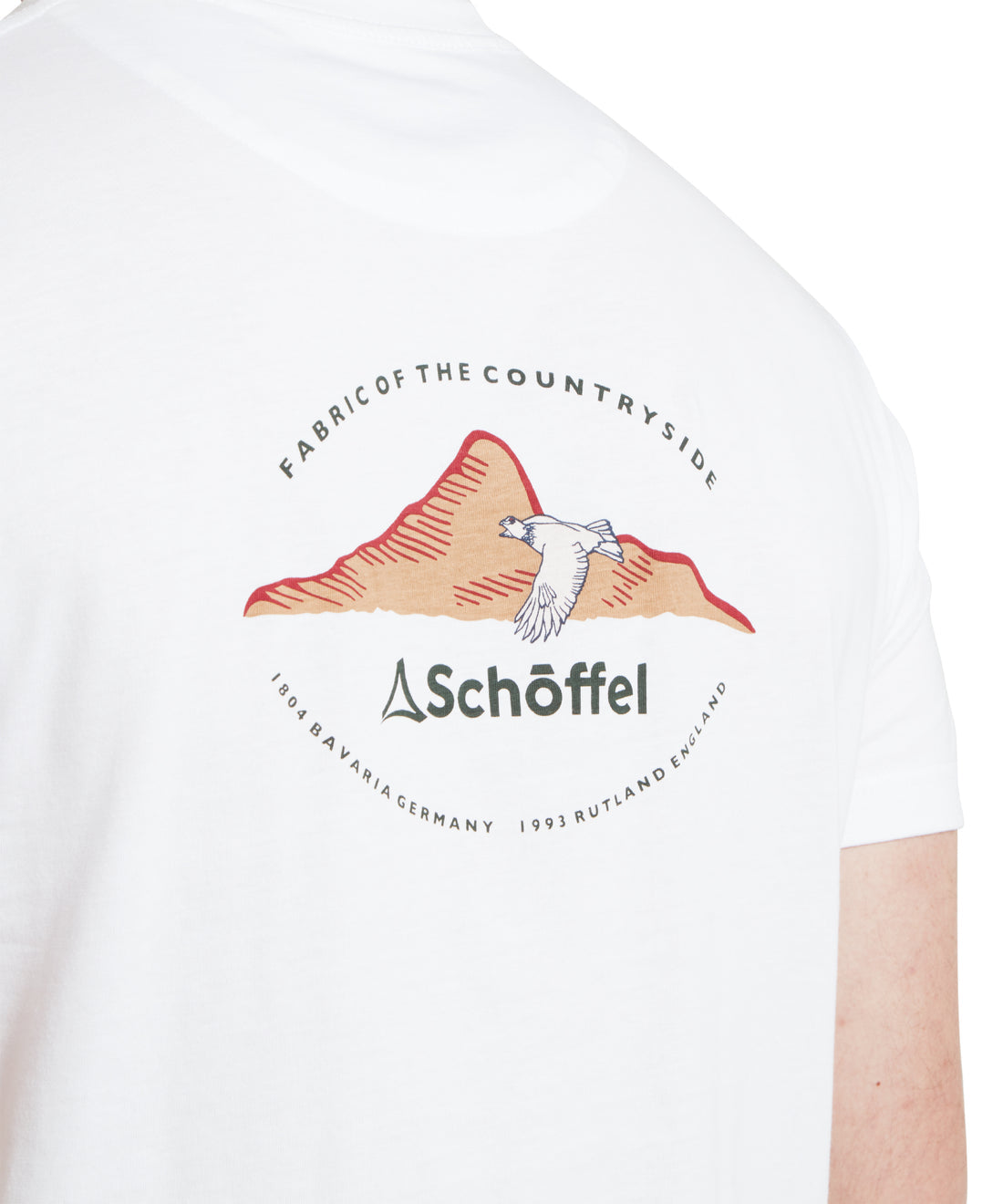 Talland T-shirt White Mountain