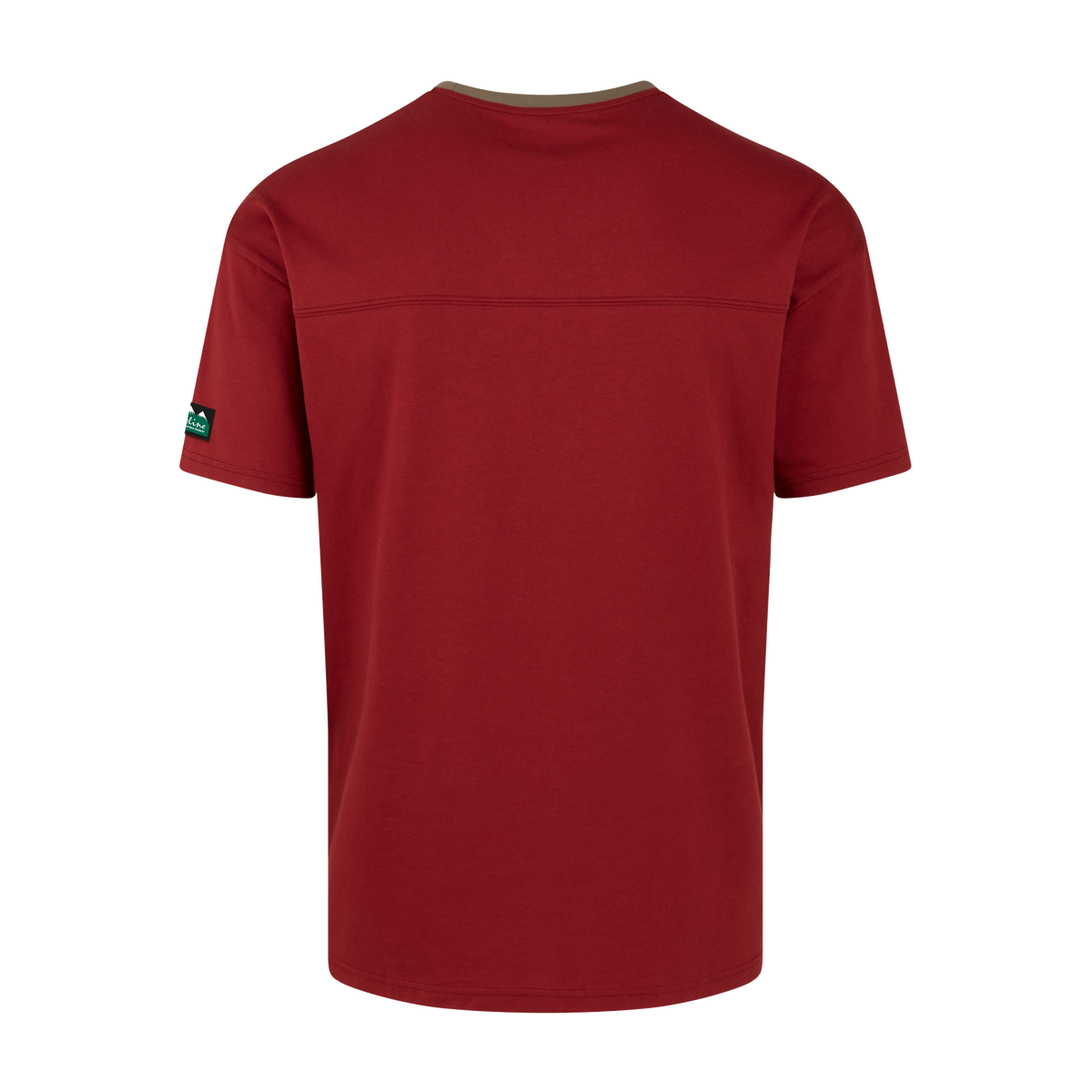 UnisexHose Down T Shirt Rhubarb