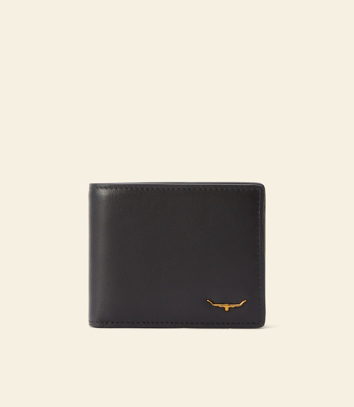 Bifold Wallet with Pocket in black
