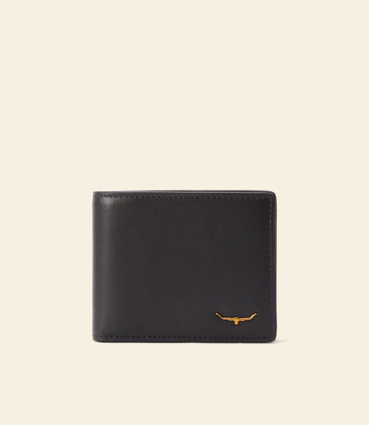 Bifold Wallet with Pocket in black