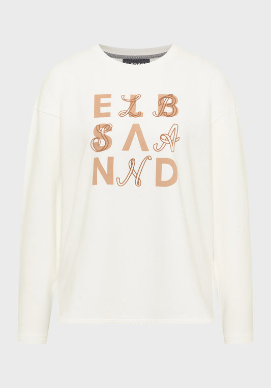 Edna Sweatshirt in Cloud White