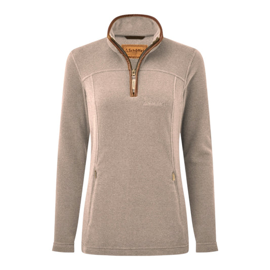 Tilton II Quarter Zip Fleece Mushroom
