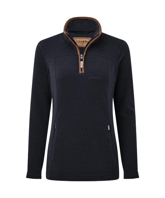 Tilton II Quarter Zip Fleece Navy