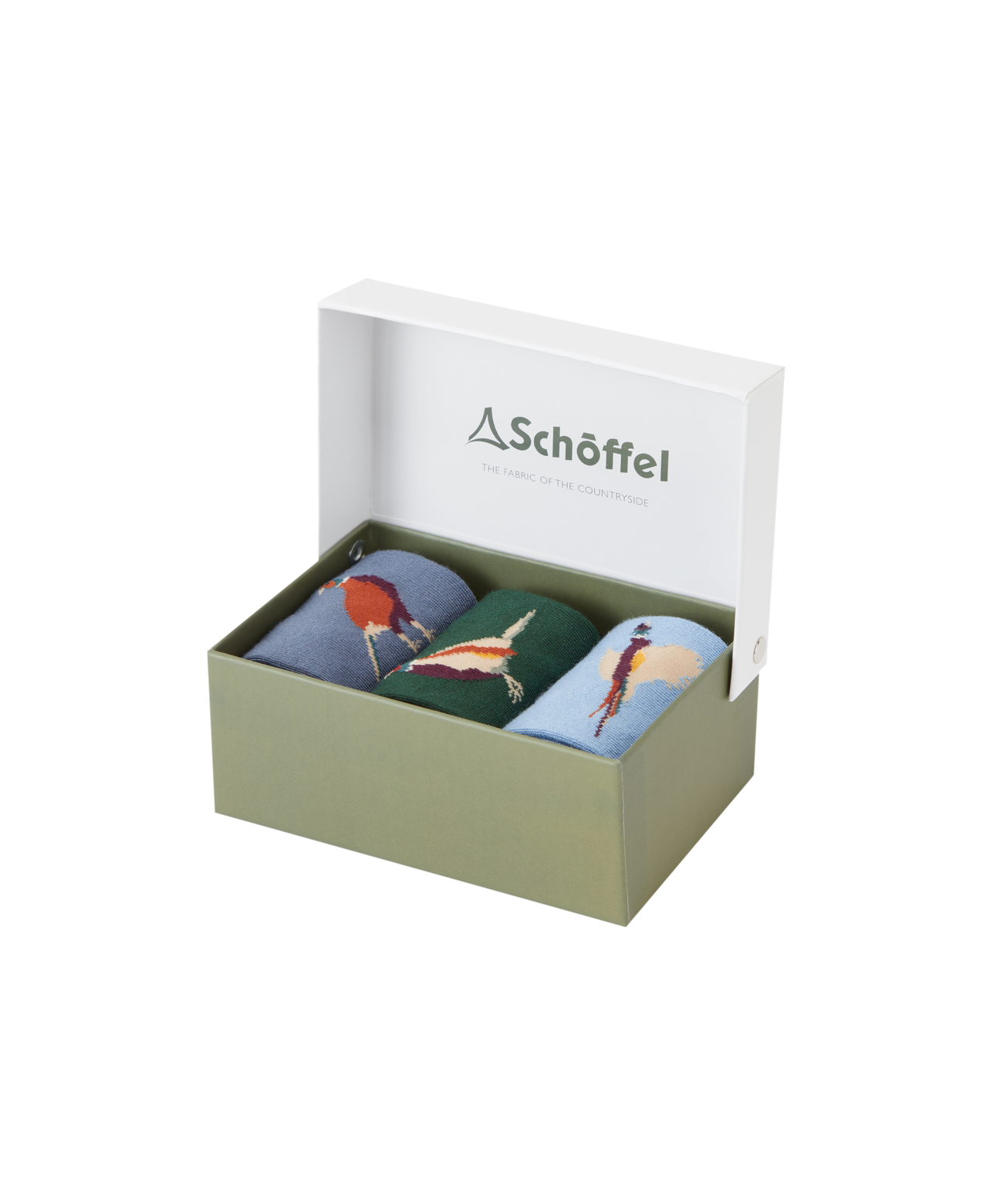 Men's Bamboo Sock (Box Of 3) Pheasant Mix