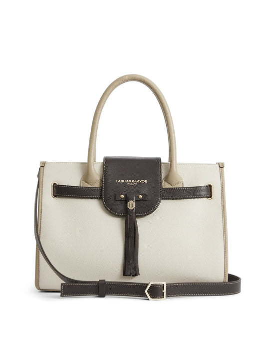 Windsor Neutral Tri Colour Handbag