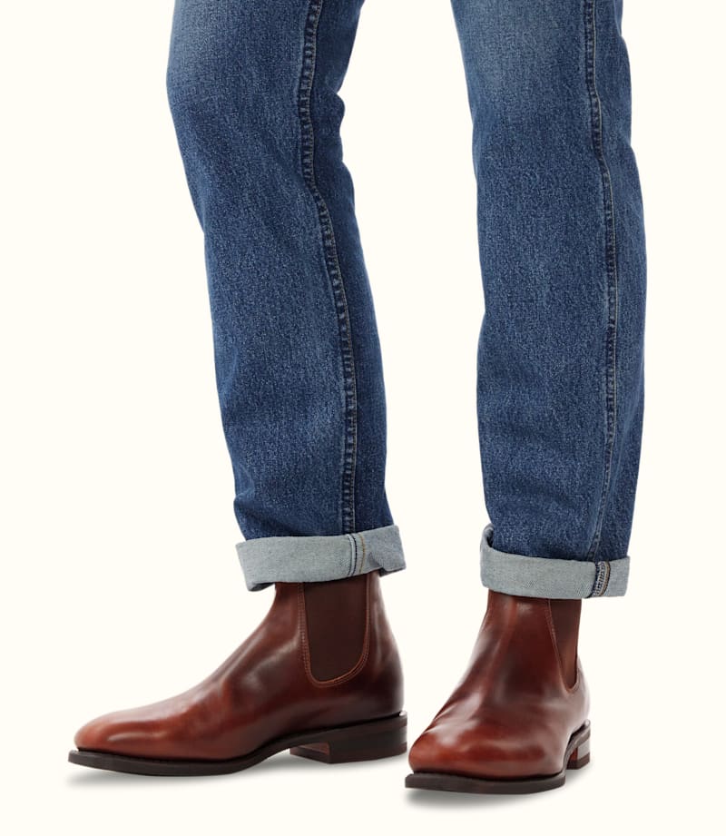 Dynamic Flex Craftsman Boot Midbrown/ Saddle