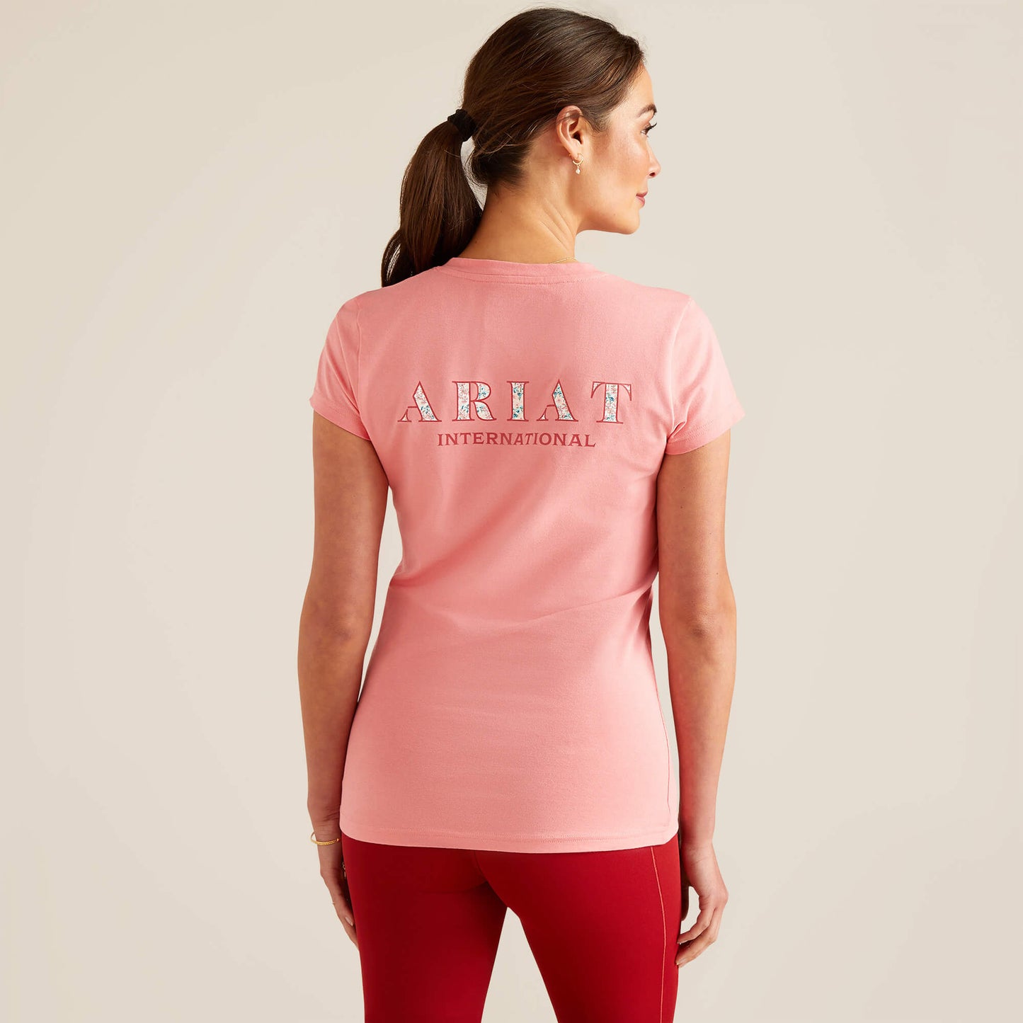 Petal Font SS T-shirts Flamingo Plume