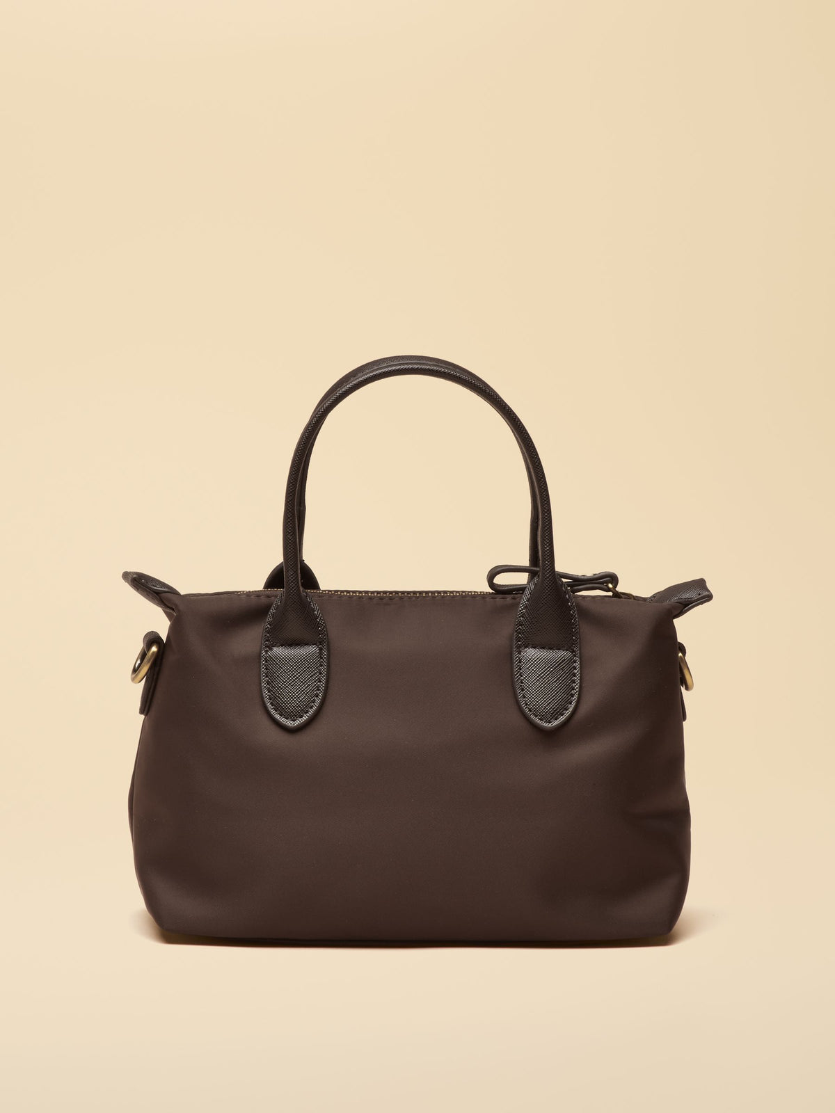 Mini Chocolate Brown Crossbody Handbag