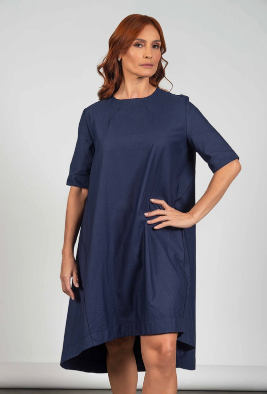 Isabella Dress Navy