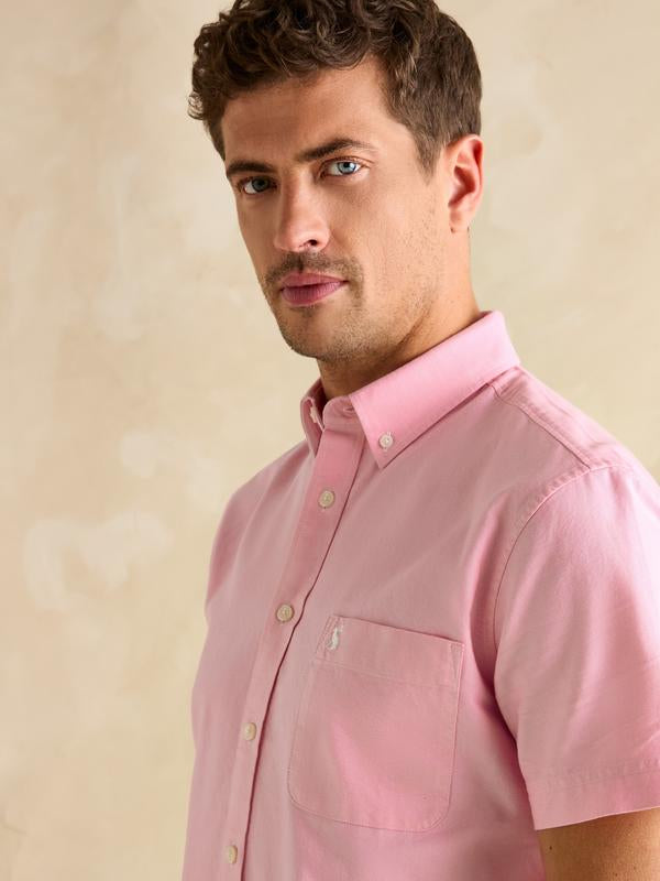 Oxford Short Sleeved shirt pink
