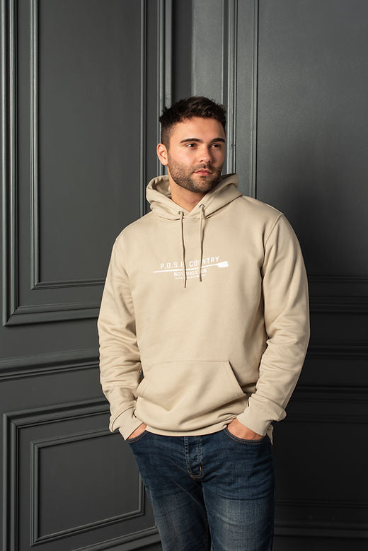 The Henley Hoodie Sandstone