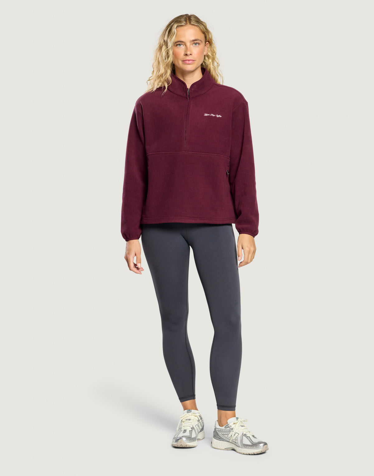 Polar Half Zip Cherry Crush
