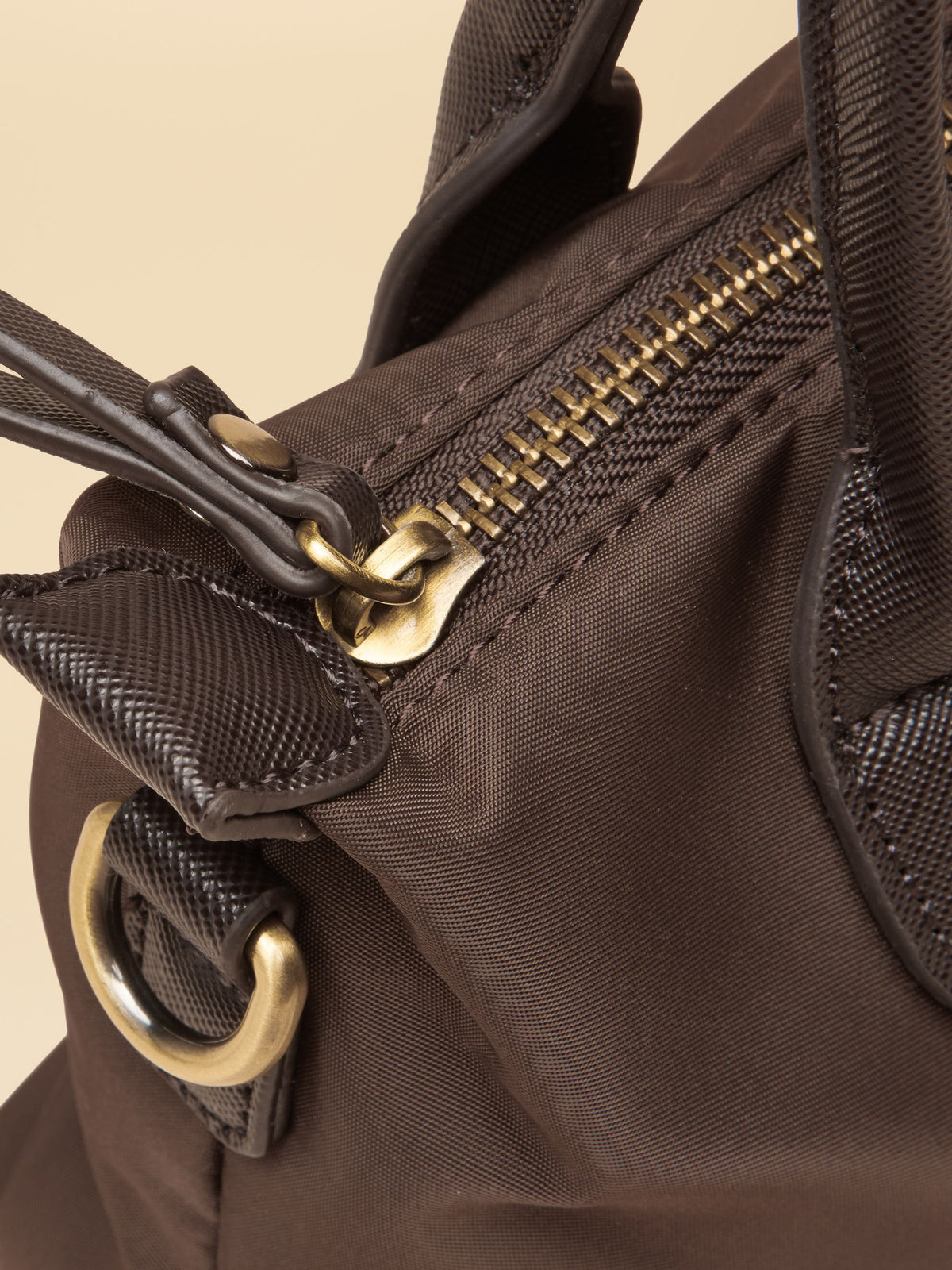 Mini Chocolate Brown Crossbody Handbag