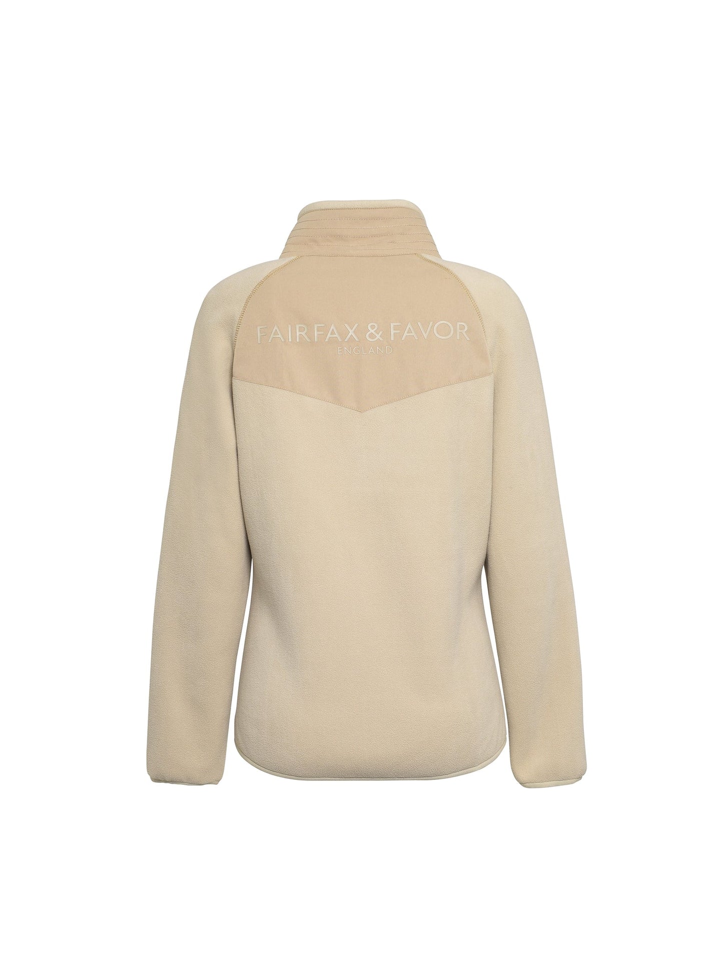 The Aria 1/4 Zip Fleece Oatmeal