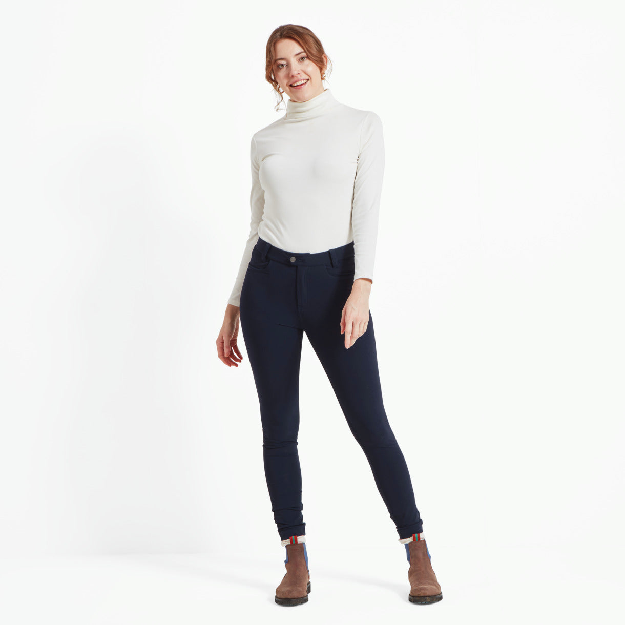 Whitwell Water Repellent Trousers True Navy
