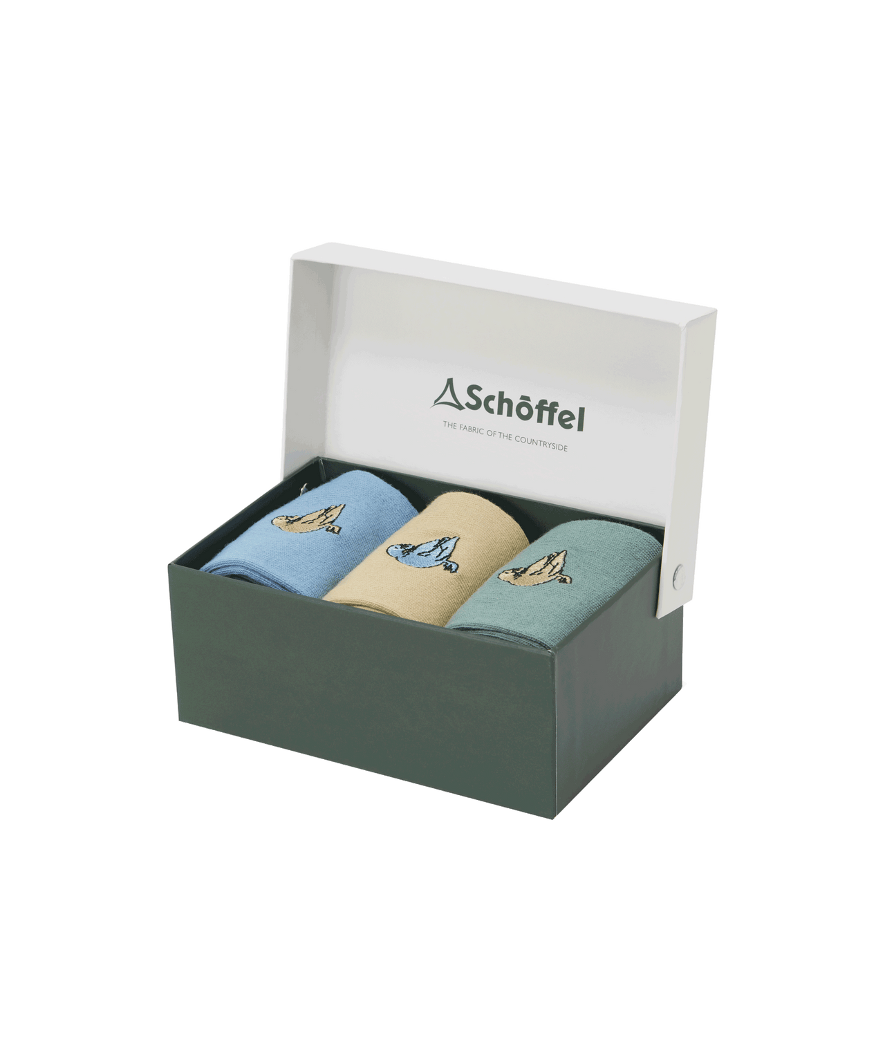 Women's Bamboo Socks (Box of 3) Duck Print 4-7