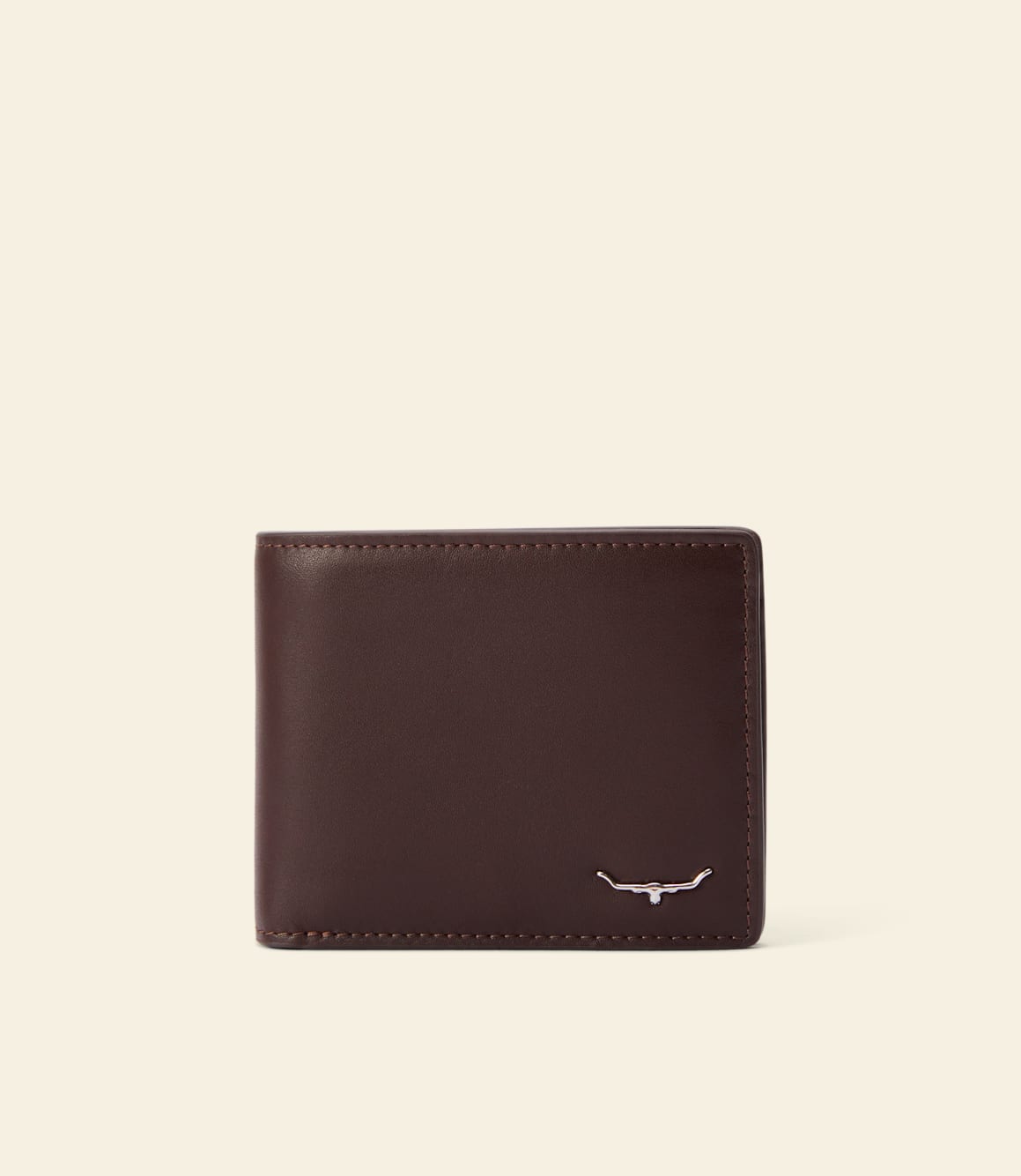 Bifold Wallet with Pocket In Chestnut