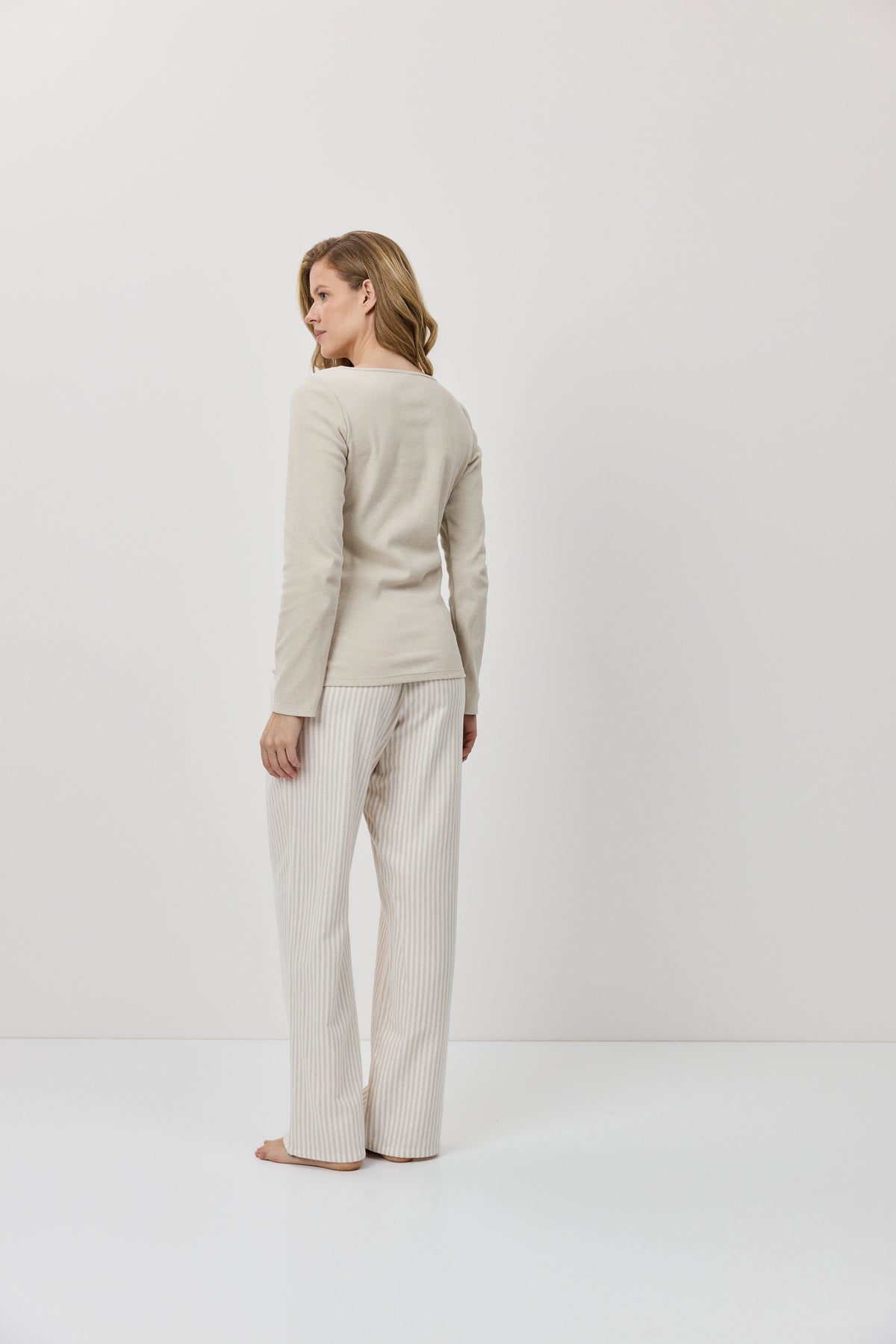 Avianna PJ long Beige