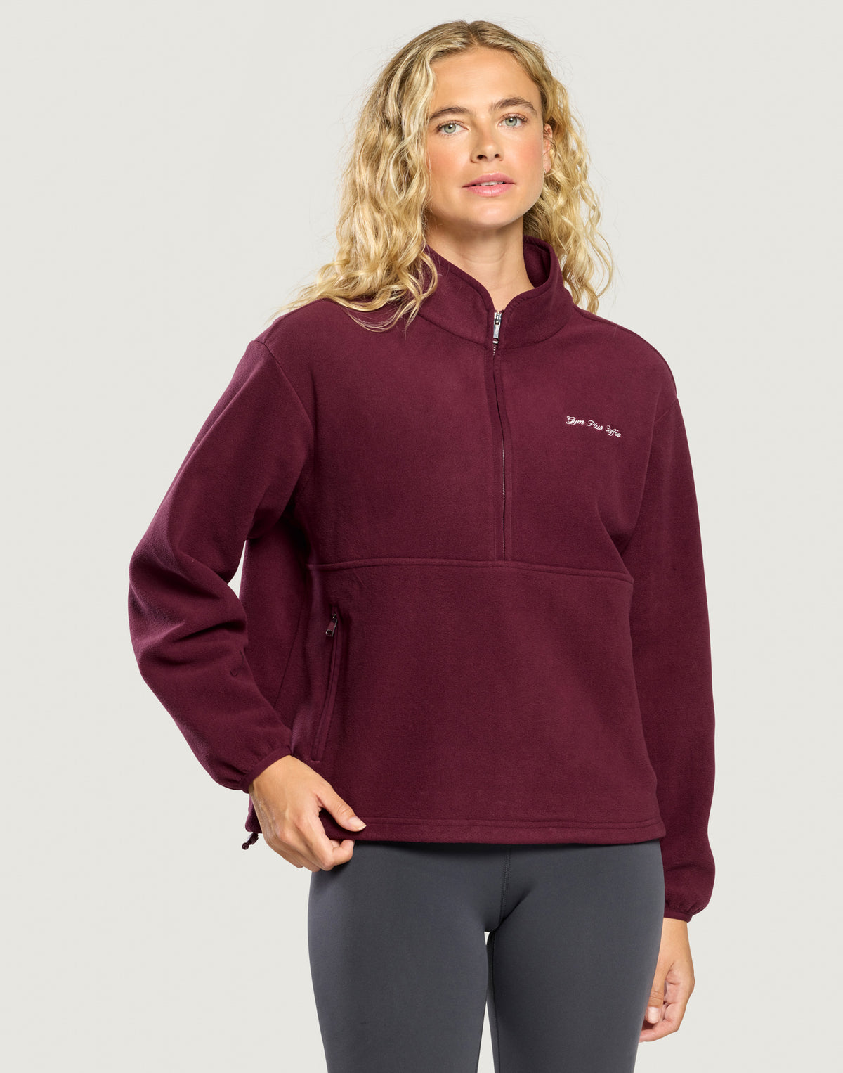Polar Half Zip Cherry Crush