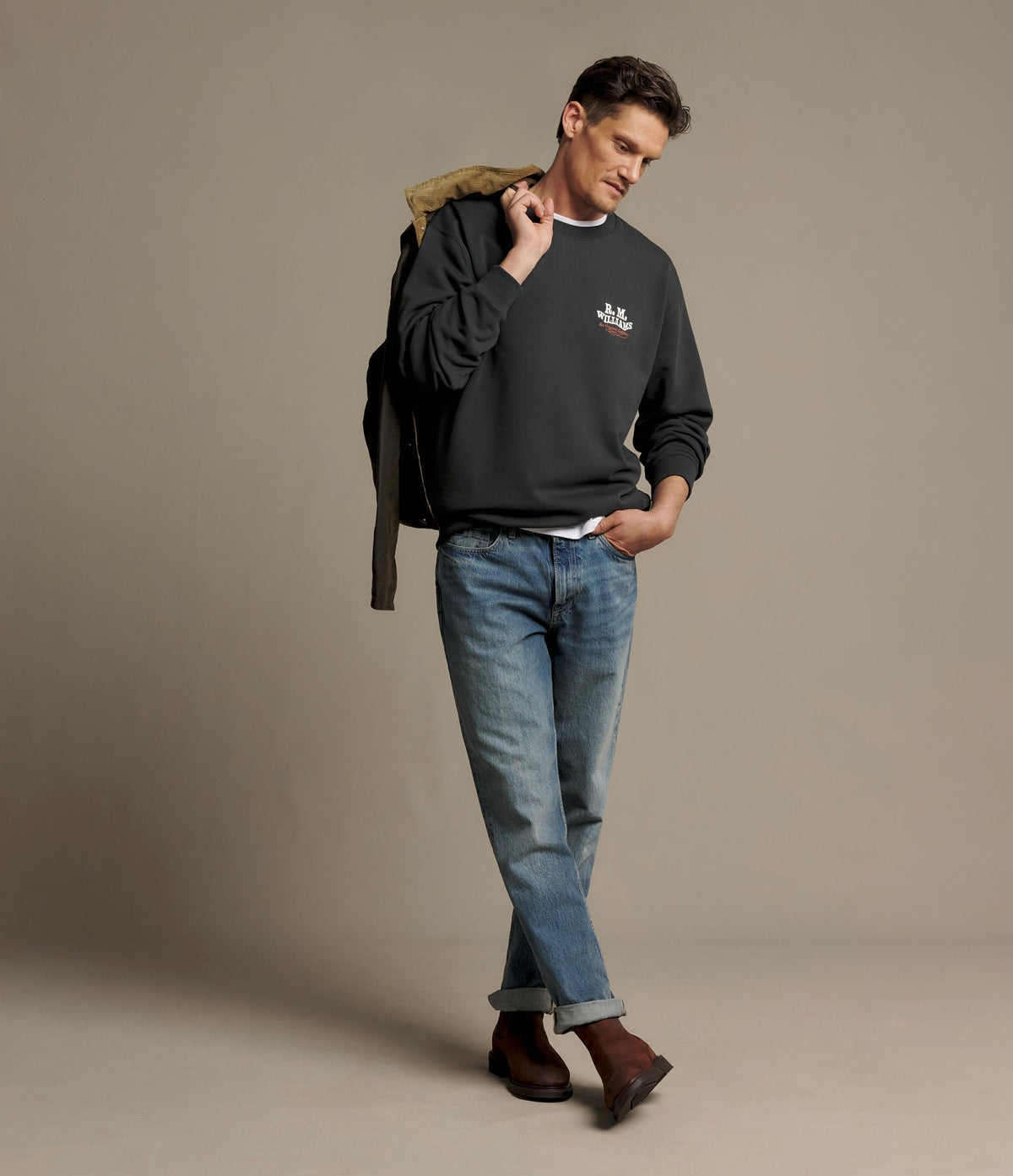 Kandos Crew Vintage Black