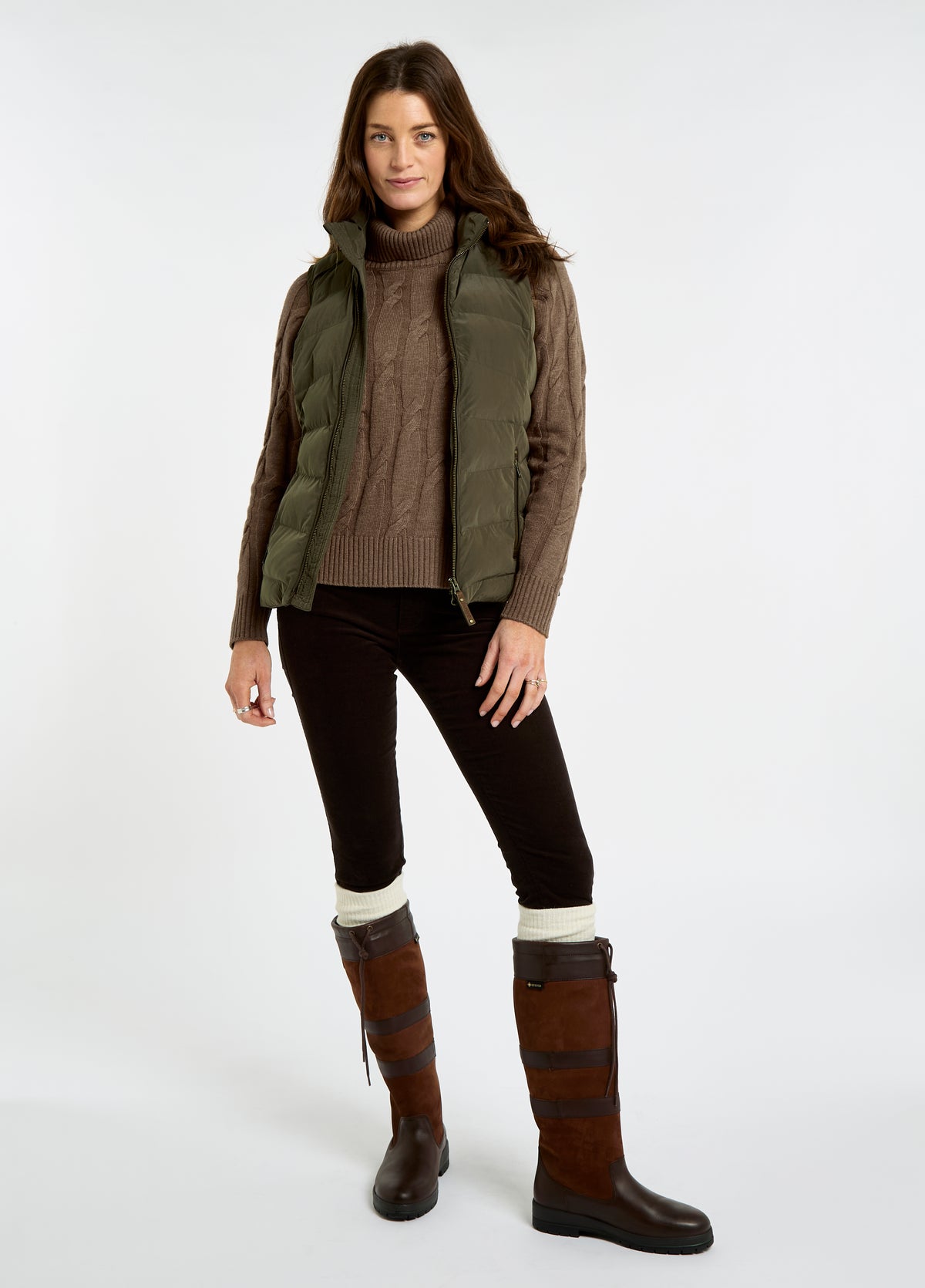 Kilcarey Gilet Olive