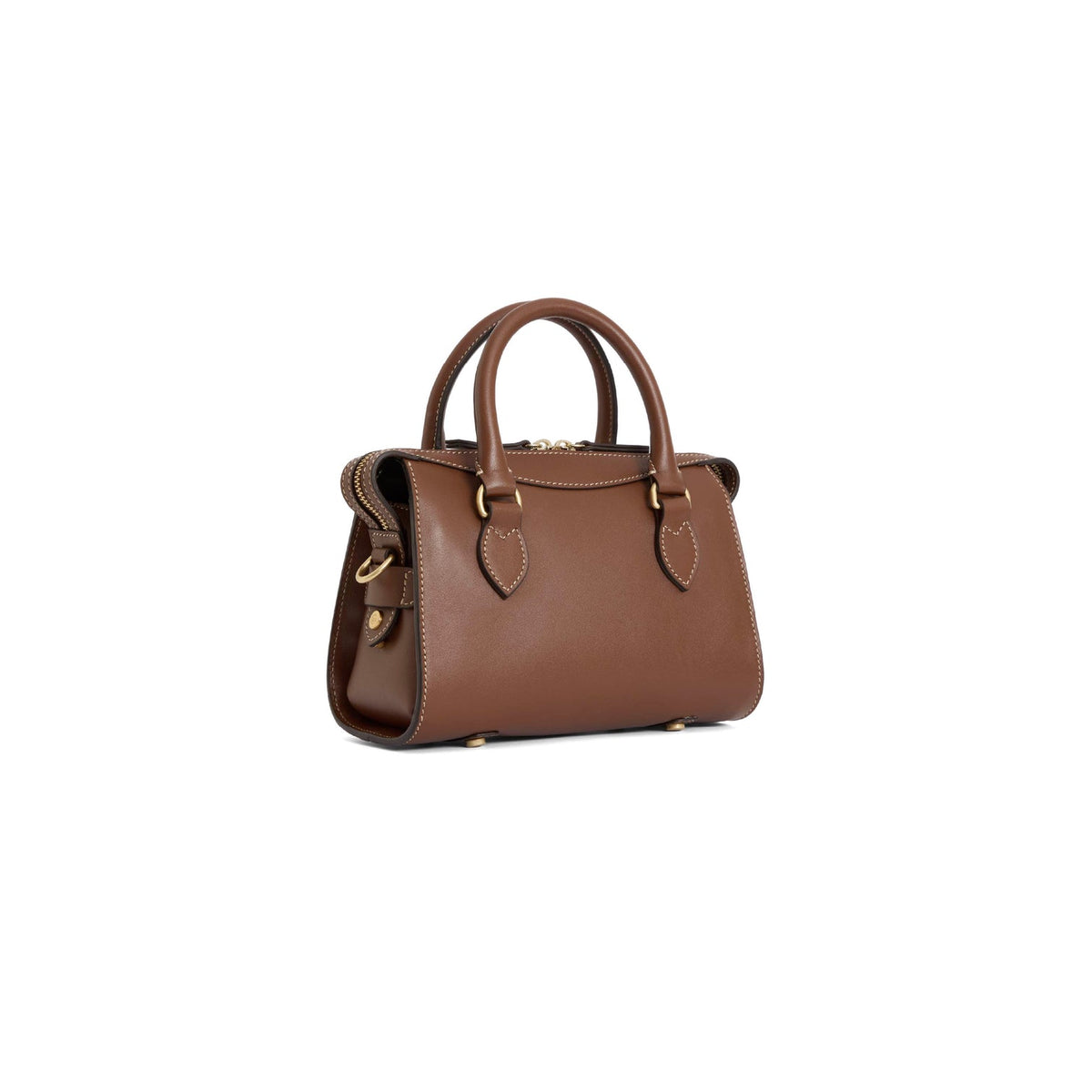 Kew Tan leather Mini handbag