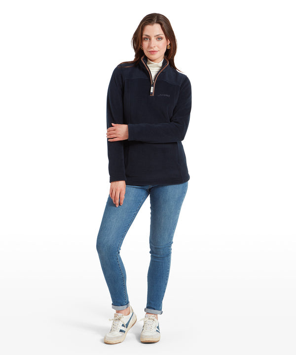 Tilton II Quarter Zip Fleece Navy