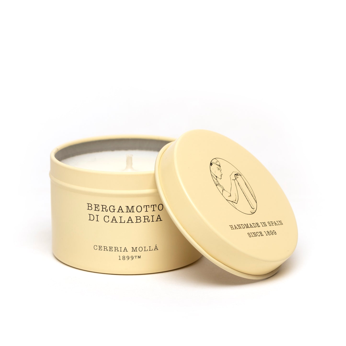 Bergamotto Di Calabria 90g Tin Travel Candle