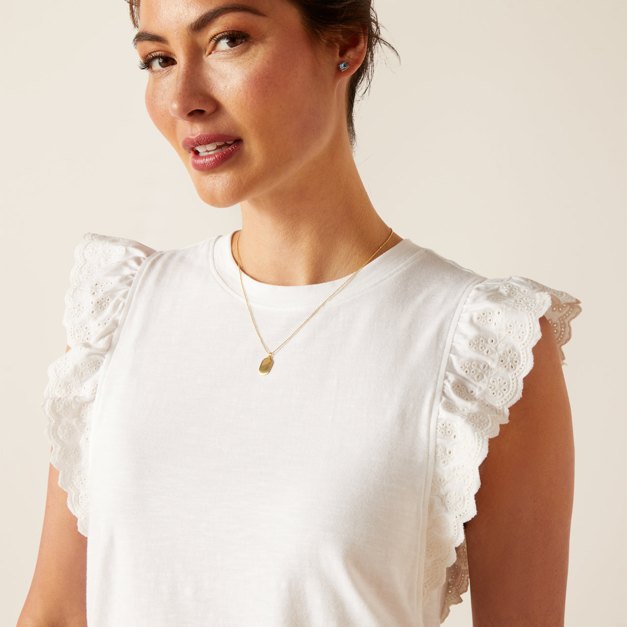 Ludlow SS Top White