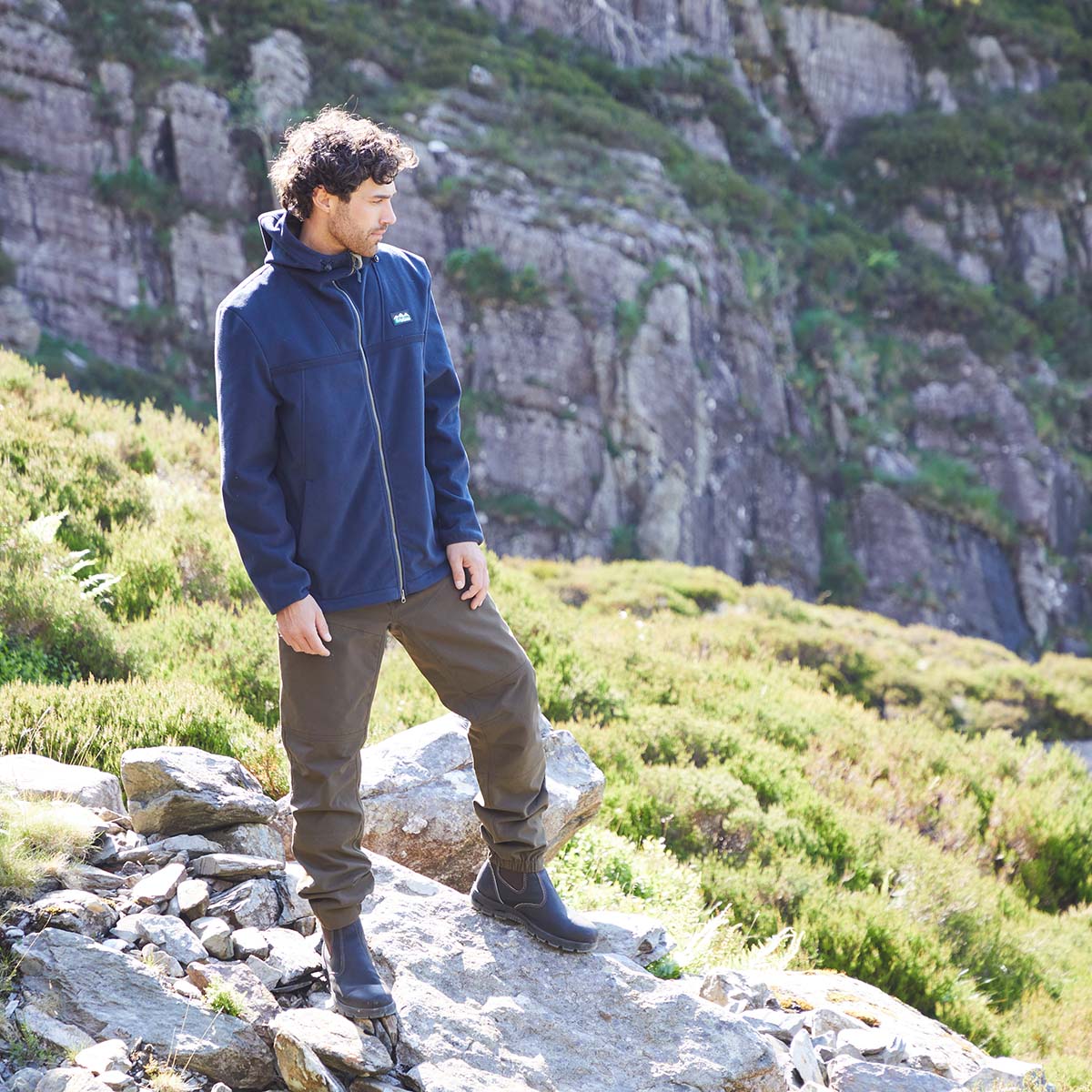 Kodiak Fleece Jacket  Navy