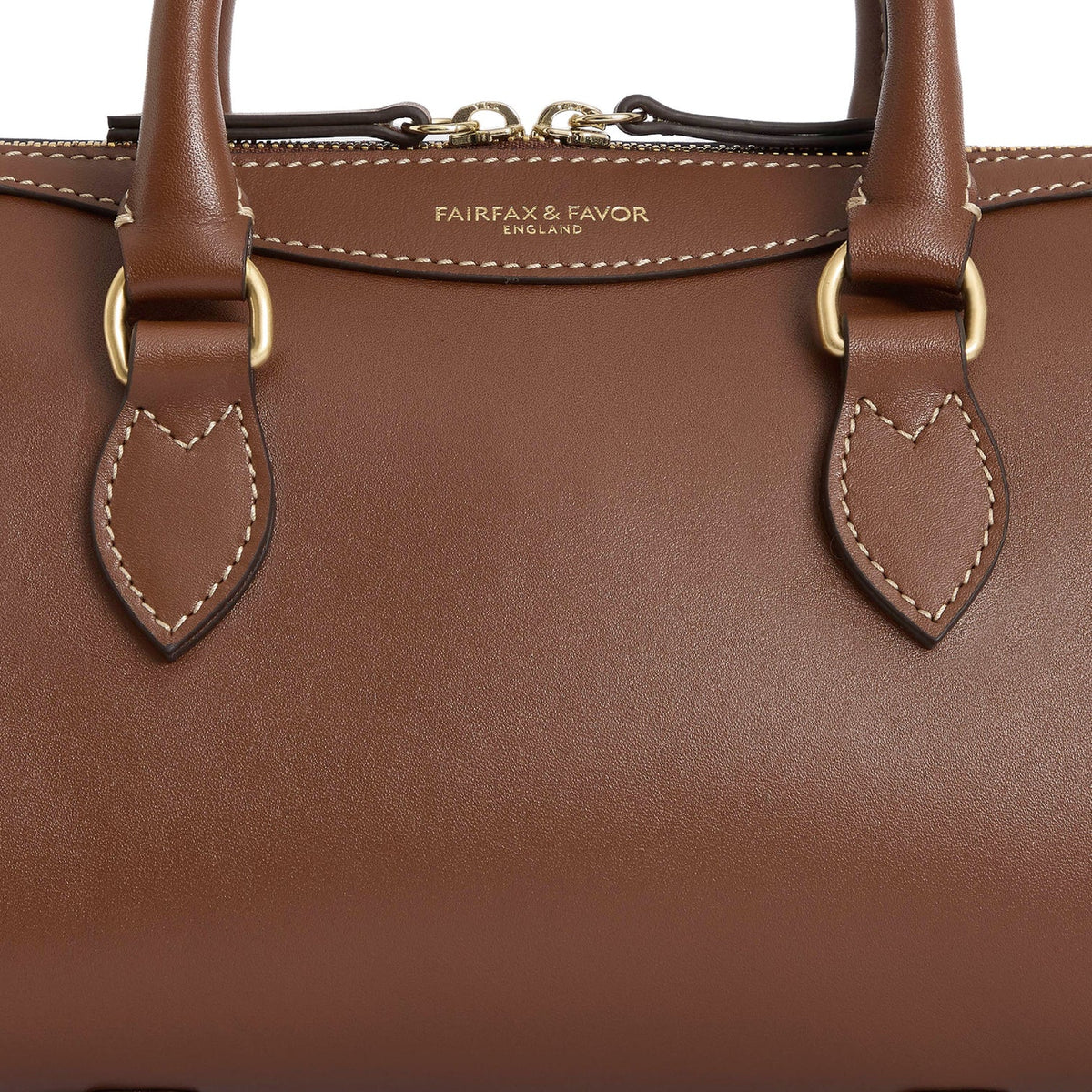 Kew Tan leather Mini handbag