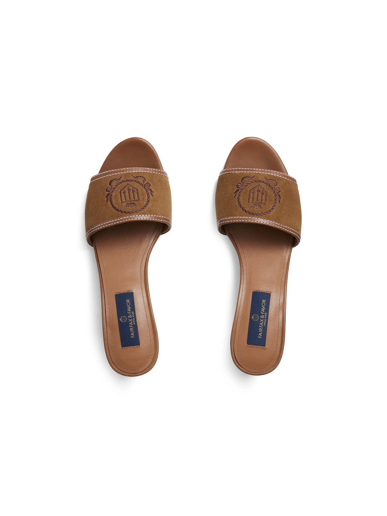 Richmond Tan Suede Mule